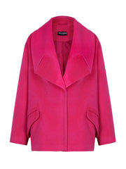 Wide Lapel Collar Coat