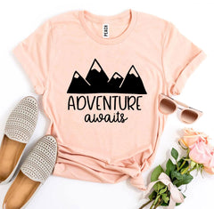Adventure Awaits T-shirt - Wear and Wander