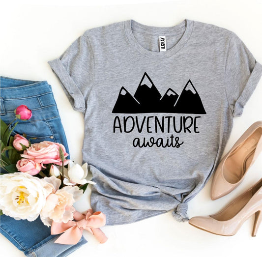 Adventure Awaits T-shirt - Wear and Wander