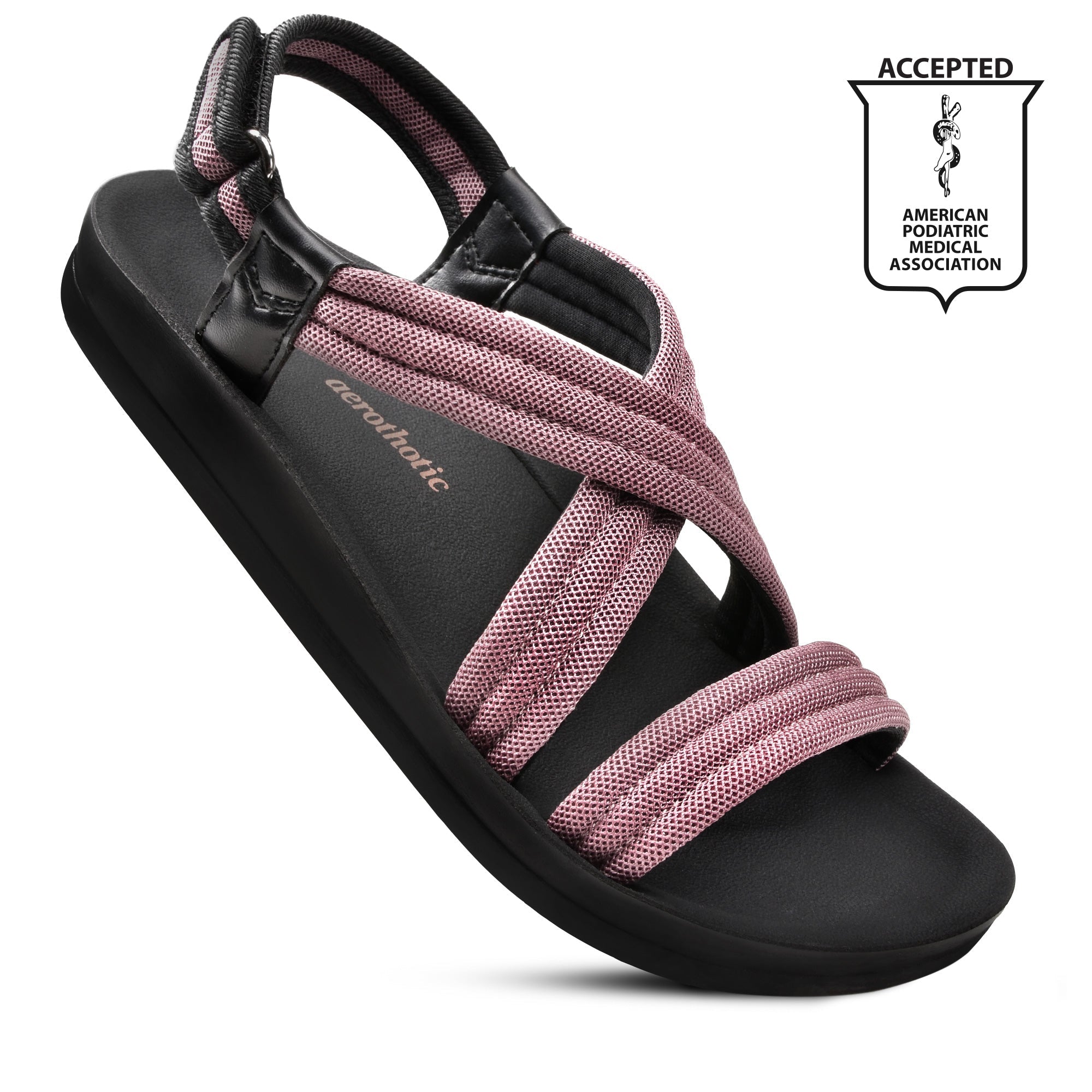 Aerothotic Hadal Women's Velcro Ankle Strap Slip on Sandals - Wear and Wander