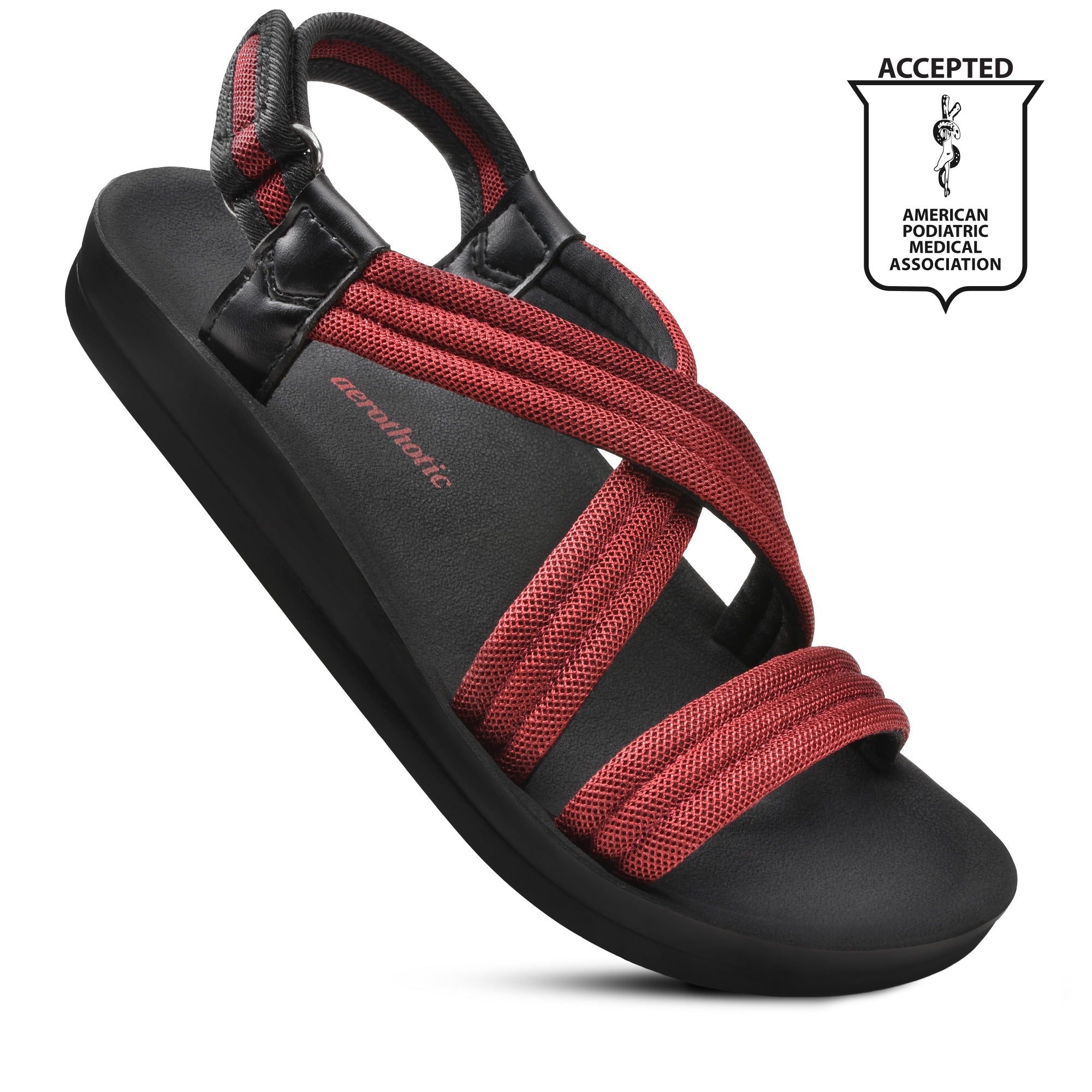 Aerothotic Hadal Women's Velcro Ankle Strap Slip on Sandals - Wear and Wander