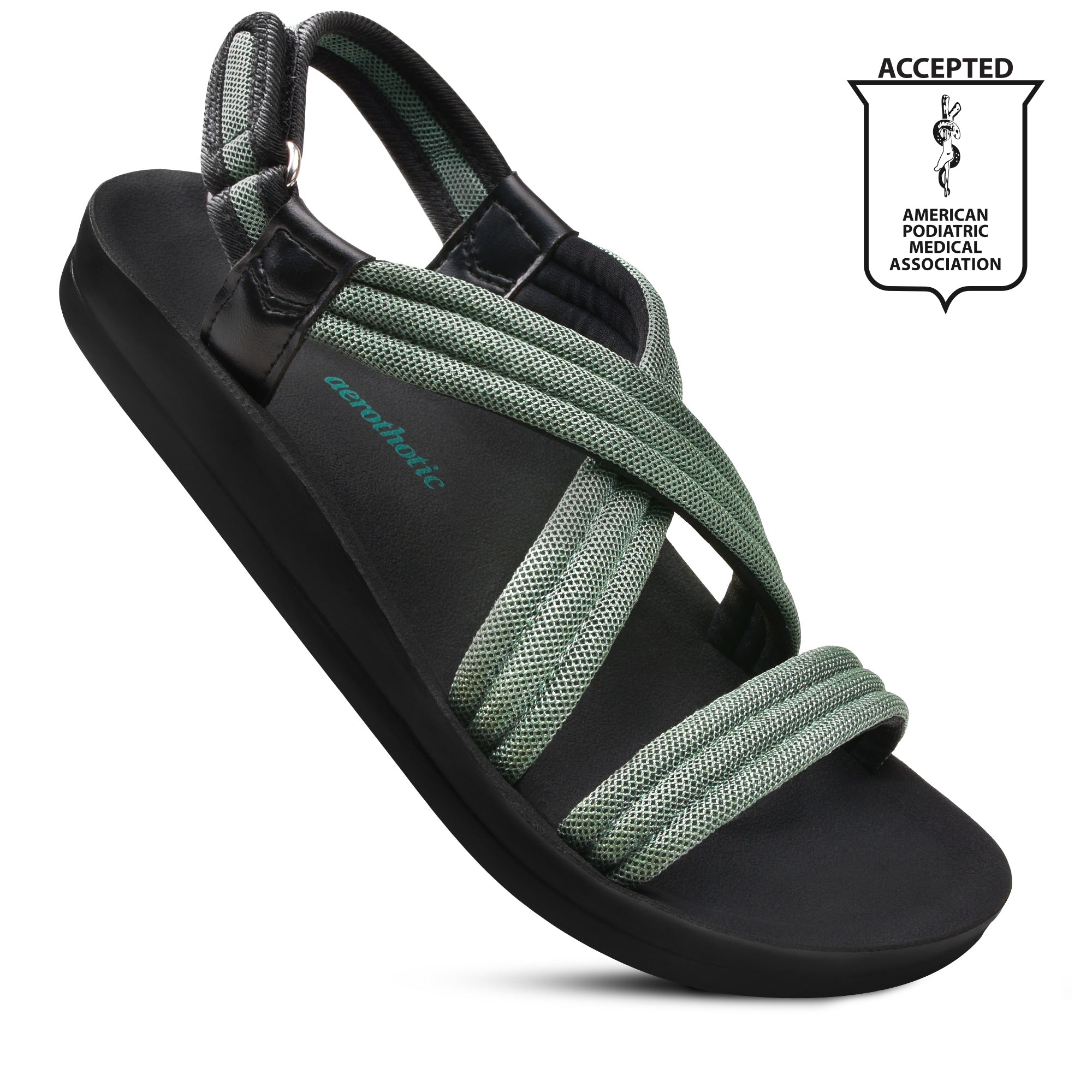 Aerothotic Hadal Women's Velcro Ankle Strap Slip on Sandals - Wear and Wander