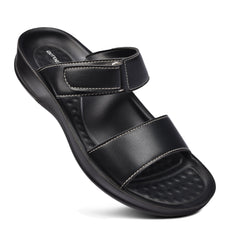 Aerothotic Rustic Women's Velcro Strap Slide Sandals - Wear and Wander