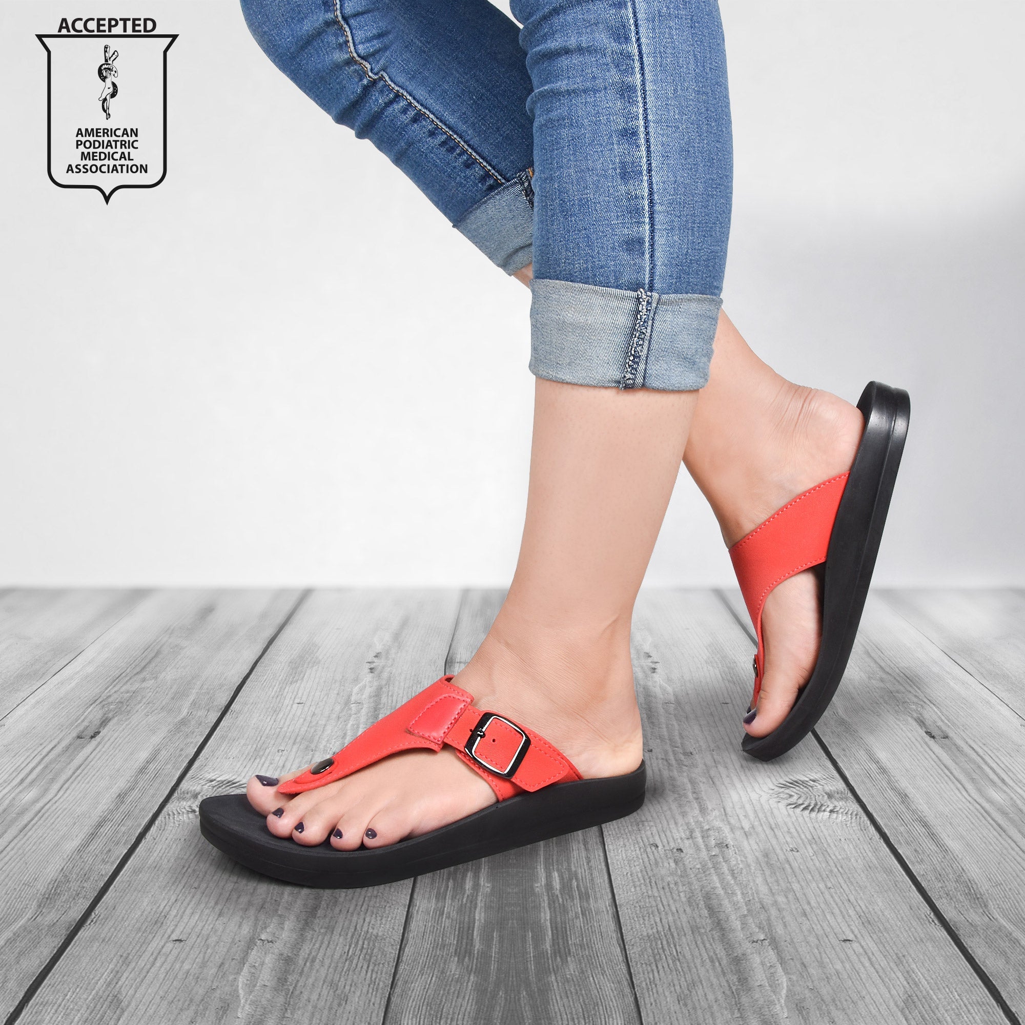 Aerothotic Trench Women's Thong Slip on Sandals - Wear and Wander