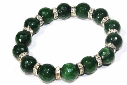 Agate & Pave Charms Yoga Bracelet - Wear and Wander