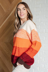 All Too Well Color Block Sweater - Trendy & Cozy Style - Wear and Wander