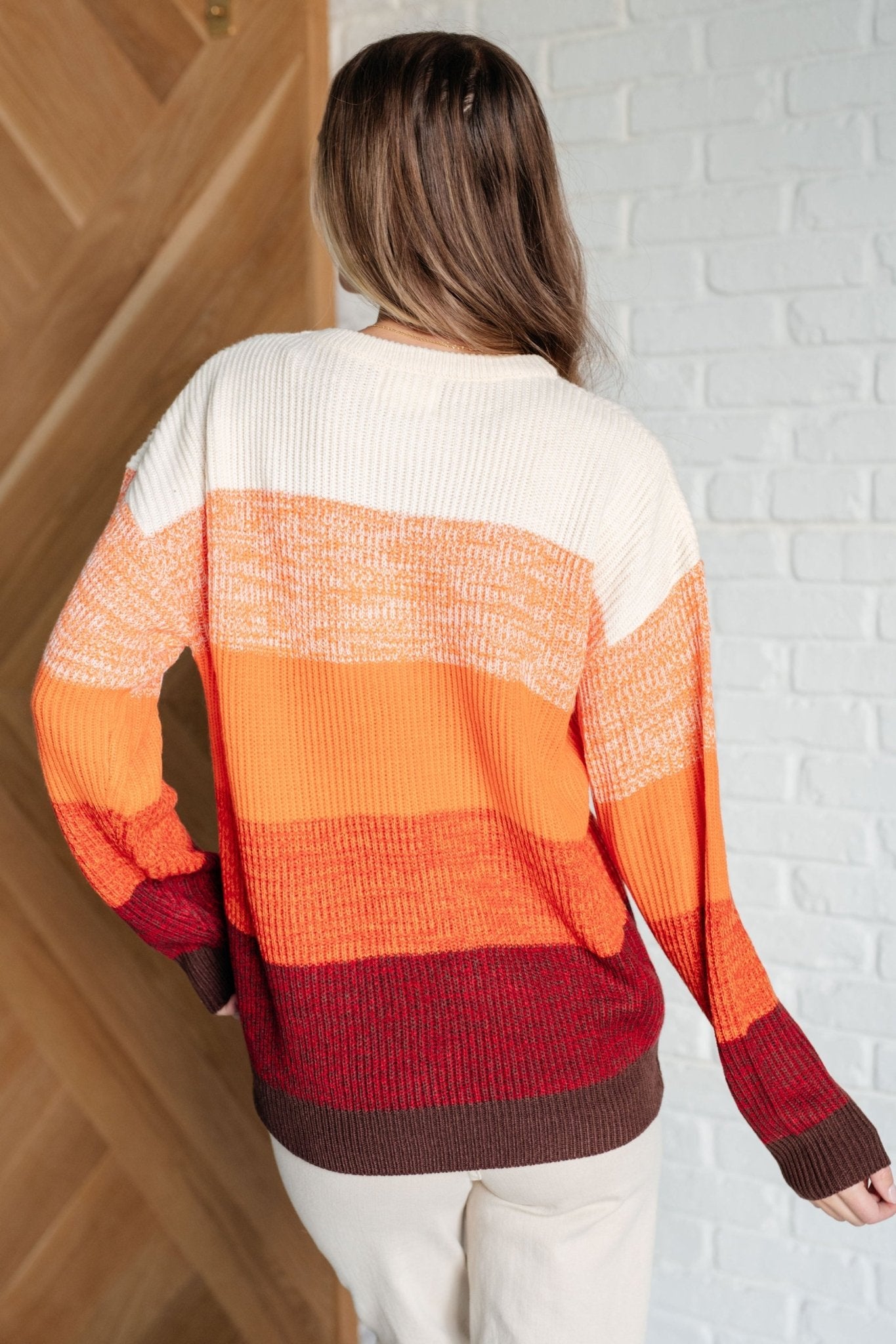 All Too Well Color Block Sweater - Trendy & Cozy Style - Wear and Wander