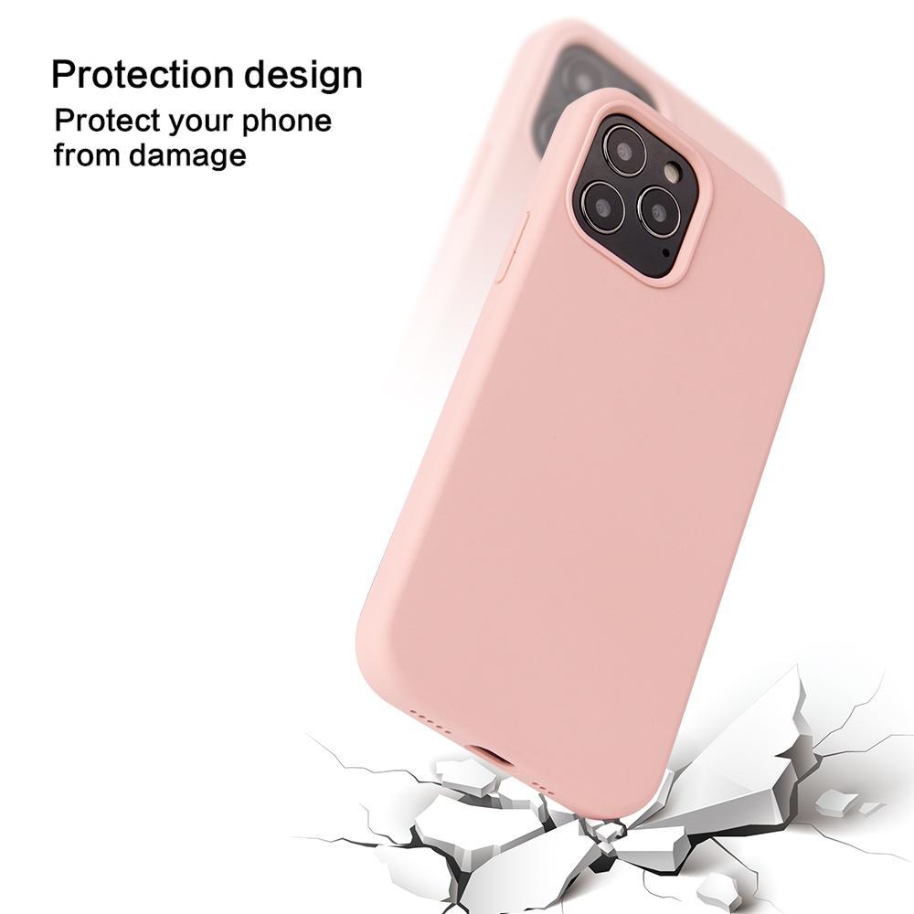 AMZER Silicone Skin Jelly Case for iPhone 12 Max - Wear and Wander