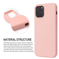 AMZER Silicone Skin Jelly Case for iPhone 12 Max - Wear and Wander