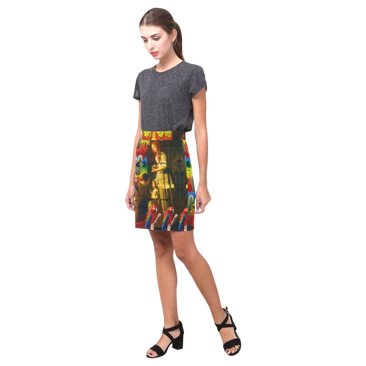 AND THIS, IS THE RAINBOW BRUSH CACTUS. II Skirt - Wear and Wander