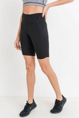 Highwaist Bermuda Leggings with Vertical Zipper