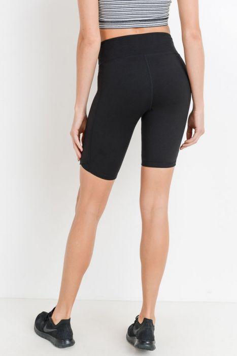 Highwaist Bermuda Leggings with Vertical Zipper