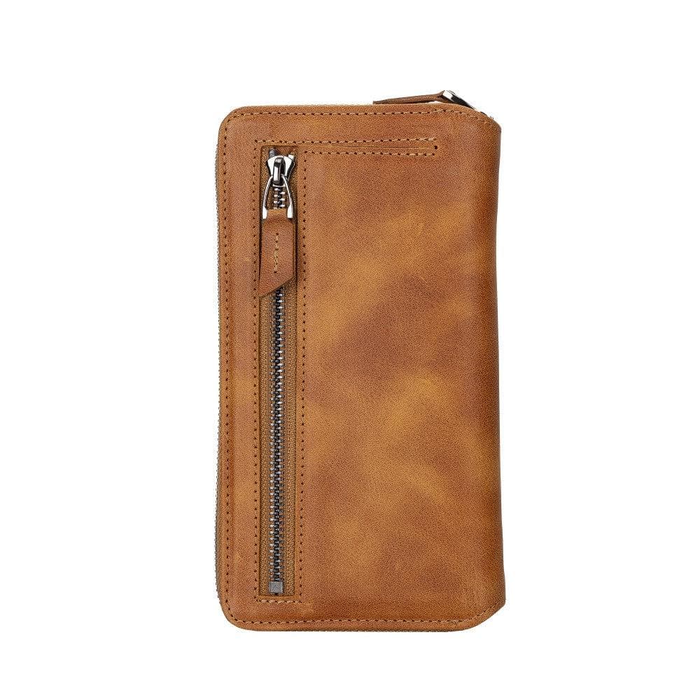 Apple iPhone 14 Series Detachable and Zipper Leather Wallet Case - PMW - Wear and Wander