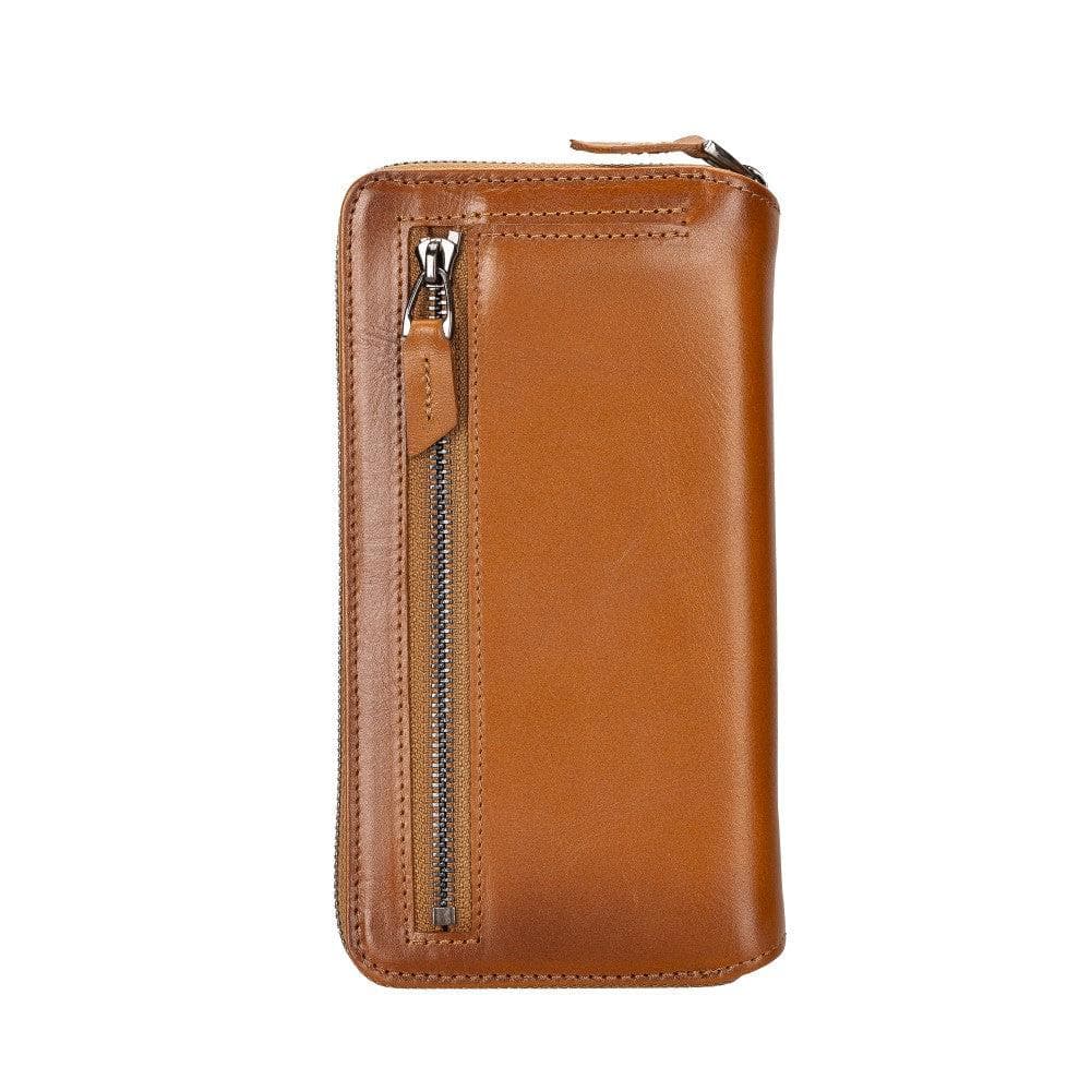 Apple iPhone 14 Series Detachable and Zipper Leather Wallet Case - PMW - Wear and Wander