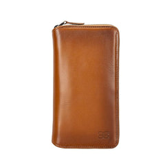 Apple iPhone 14 Series Detachable and Zipper Leather Wallet Case - PMW - Wear and Wander