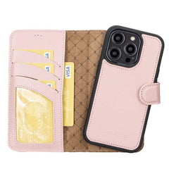 Apple iPhone 14 Series Detachable Leather Wallet Case Colorful - MW - Wear and Wander