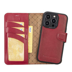 Apple iPhone 14 Series Detachable Leather Wallet Case Colorful - MW - Wear and Wander