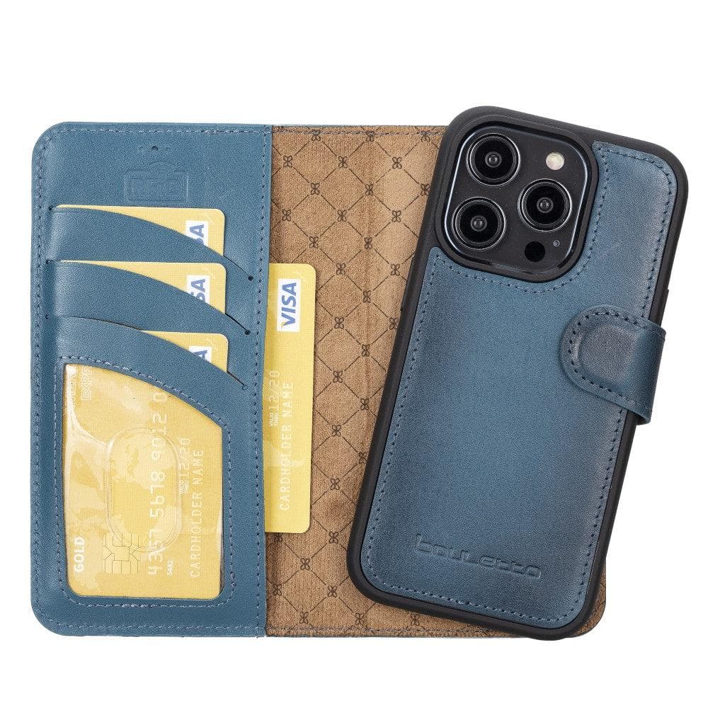 Apple iPhone 14 Series Detachable Leather Wallet Case Colorful - MW - Wear and Wander