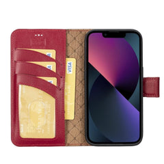 Apple iPhone 14 Series Detachable Leather Wallet Case Colorful - MW - Wear and Wander