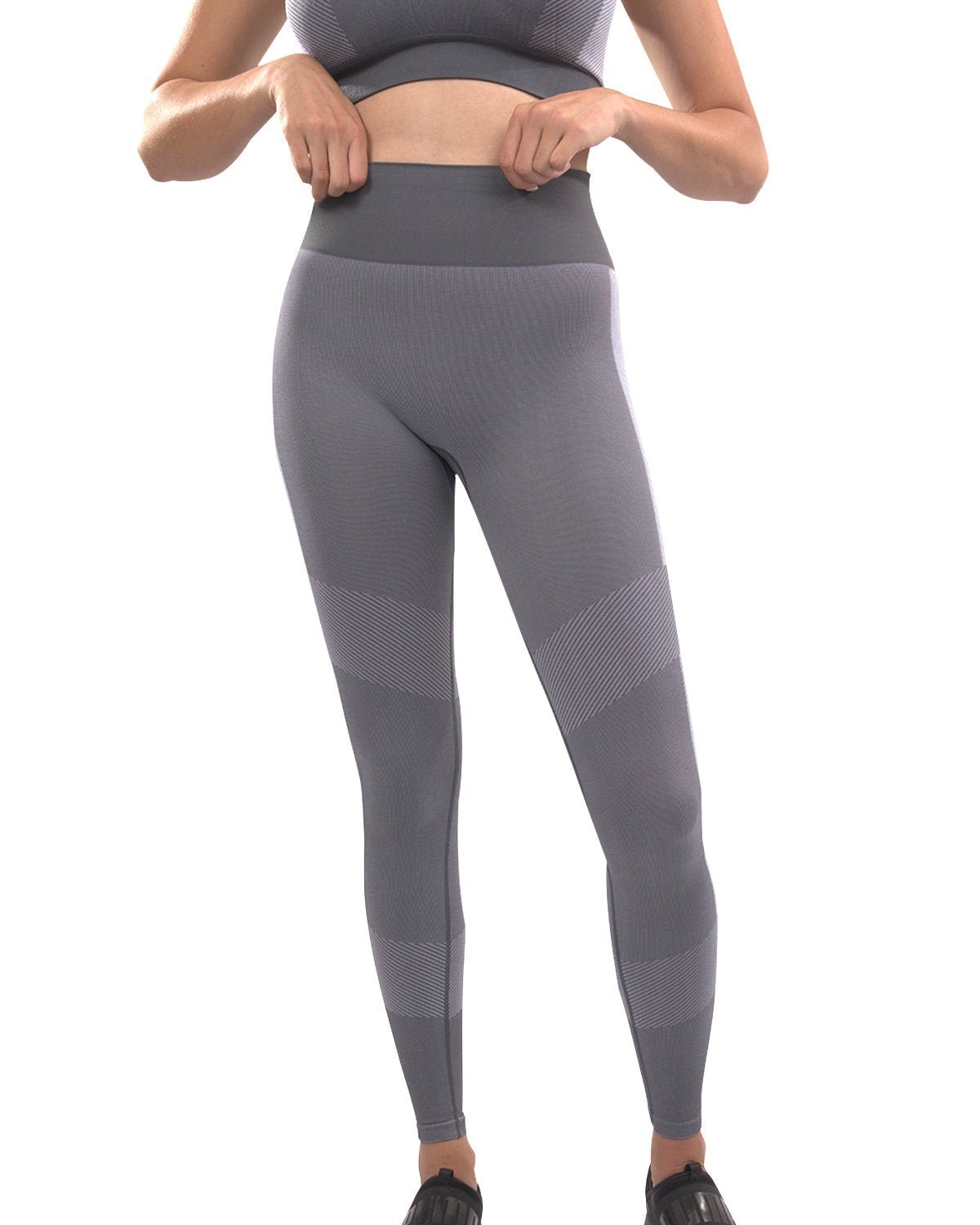 Arleta Seamless Leggings - Grey - Wear and Wander