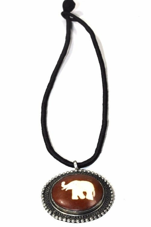 Auspicious Elephant Spiritual Necklace - Wear and Wander