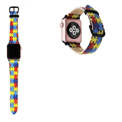 Autism Awareness Apple Watch Band | Fits All Apple Watch Models - Wear and Wander