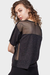 BACK MESH YOKE TOP - Wear and Wander
