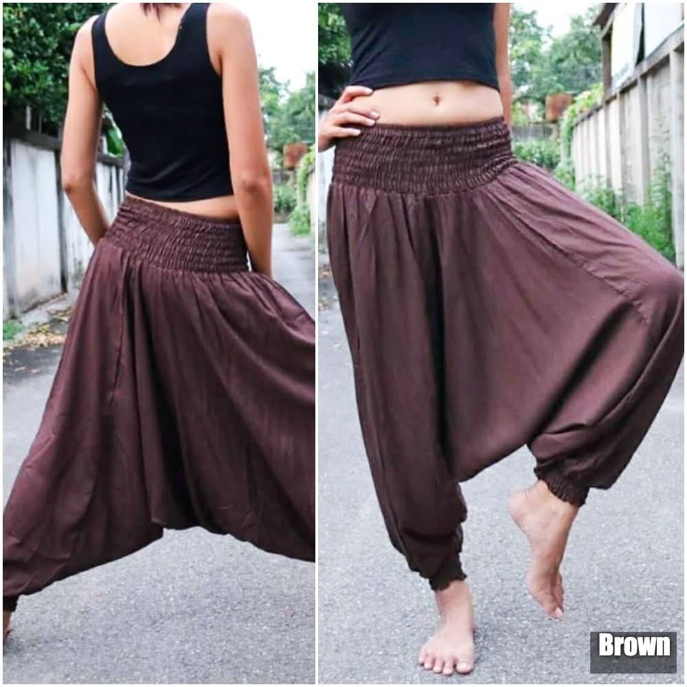 Baggy Festival Hippie Harem Pants - Wear and Wander