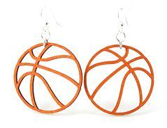 Basketball Earrings # 1205 - Wear and Wander