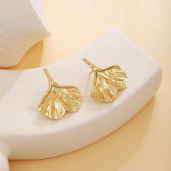 New Trendy Stainless Steel Butterfly Stud Earring Charm 18K Gold Plated High Quality Statement Waterproof Jewelry Gift