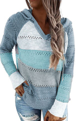 Beach Bonfire Knitted Hoodie - Wear and Wander