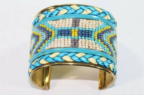 Beaded Cuff Bangles - Wear and Wander