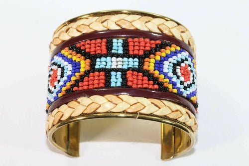 Beaded Cuff Bangles - Wear and Wander