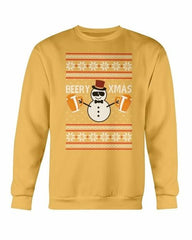 Beer for Christmas Sweatshirt - Wear and Wander