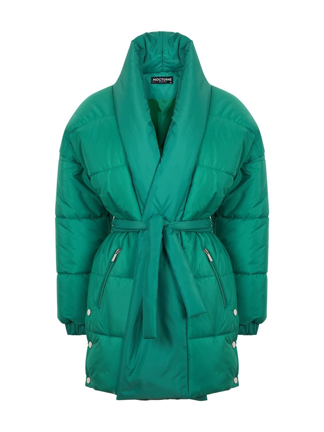 Belted Puffer Jacket - Wear and Wander