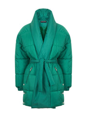 Belted Puffer Jacket - Wear and Wander