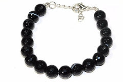 Black Agate Yoga Bracelet - Wear and Wander