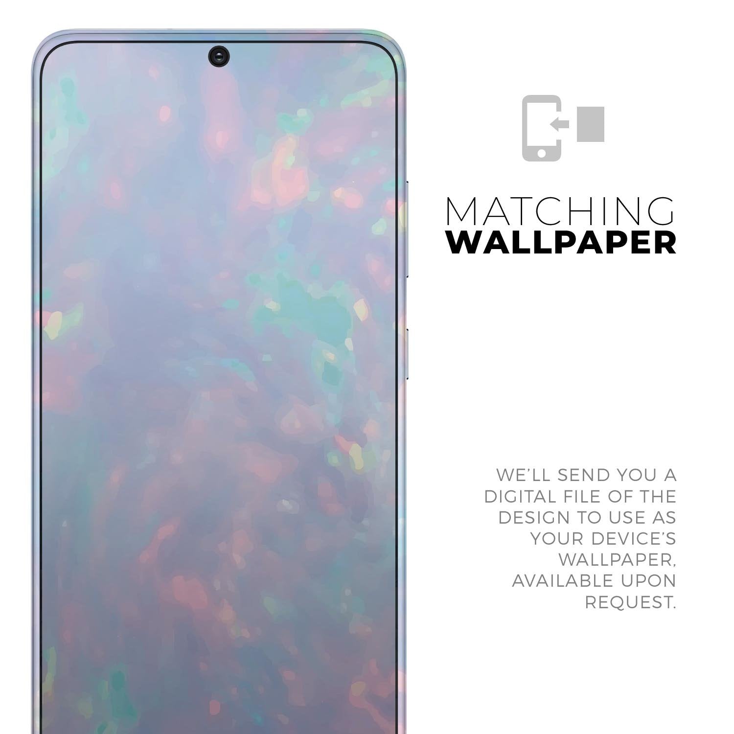 Blurry Opal Gemstone - Full Body Skin Decal Wrap Kit for Samsung - Wear and Wander