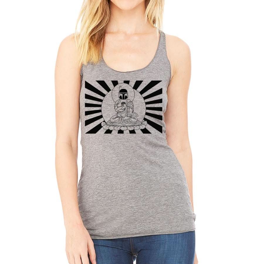 Boba Fett Buddha Star Wars tank top - Wear and Wander