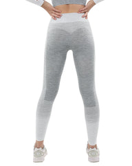 Bocana Seamless Leggings - Grey & White - Wear and Wander