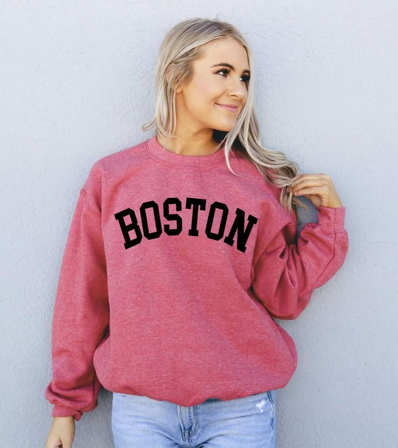 Boston Sweatshirt - Wear and Wander