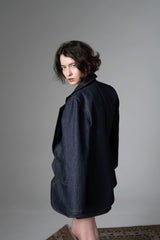 Broken heart denim blazer - Wear and Wander