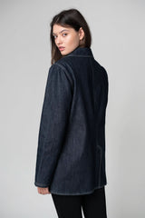 Broken heart denim blazer - Wear and Wander