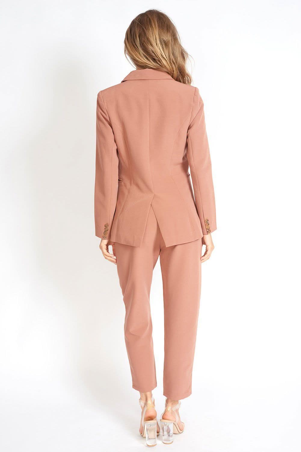 Business Babe 90s Fit Double Breasted Blazer - Wear and Wander