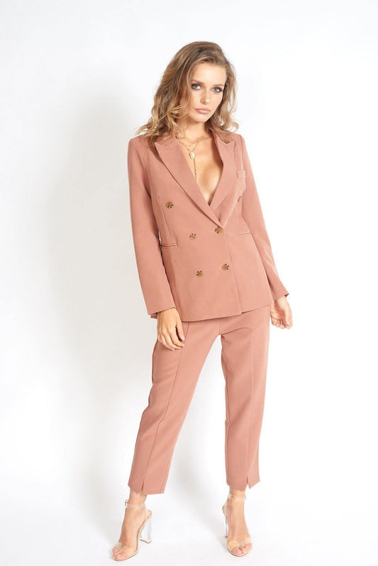 Business Babe 90s Fit Double Breasted Blazer - Wear and Wander