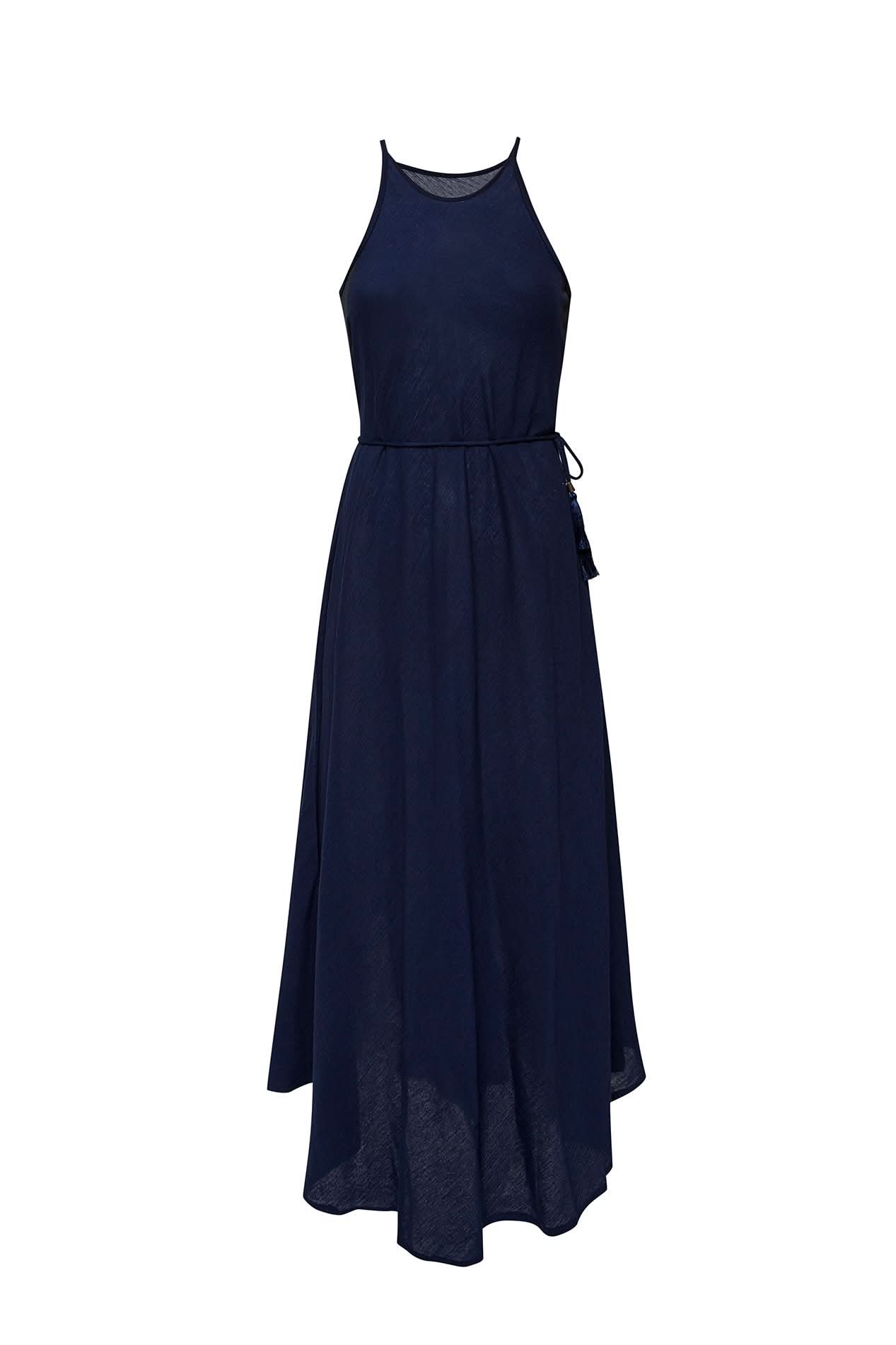 CALLIE MAXI DRESS - NAVY - Wear and Wander
