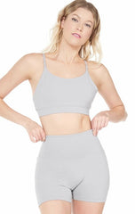 Cammie Cloudlux Bra - Stone Grey - Wear and Wander