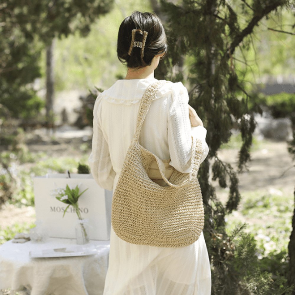 Casual Summer Shoulder Beach Bag - Wear n Wander