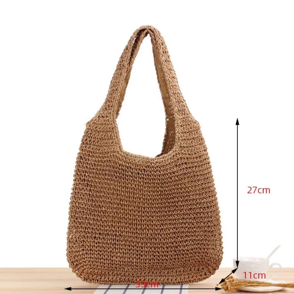 Casual Summer Shoulder Beach Bag - Wear n Wander