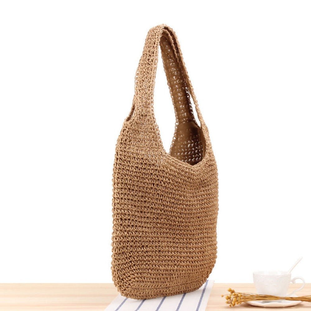 Casual Summer Shoulder Beach Bag - Wear n Wander